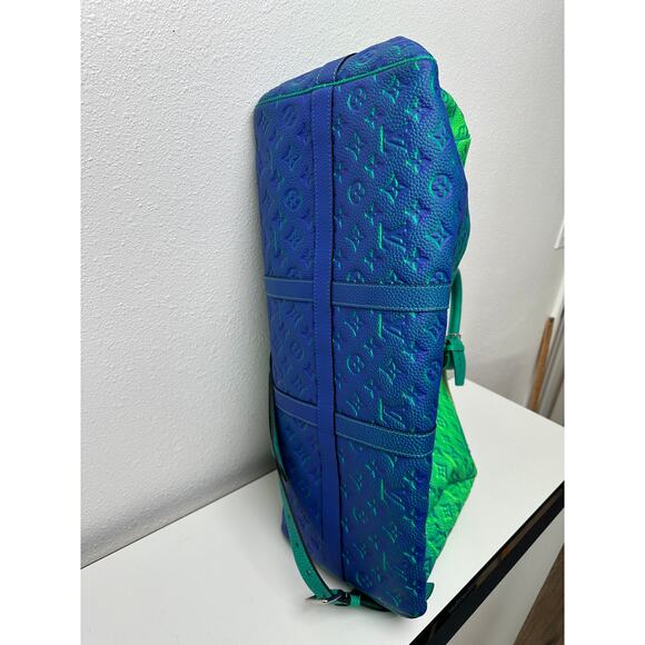 NWOT LV Keepall Bandouliere 50 Taurillon Virgil Abloh 2022 - Picture 10 of 16